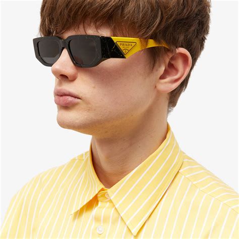 yellow men's prada shoes|prada yellow sunglasses.